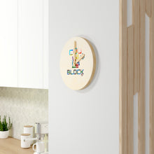 Load image into Gallery viewer, Wooden Wall Clock