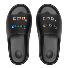 Load image into Gallery viewer, Women's Black Platform Summer Sandals