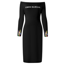 Load image into Gallery viewer, Women's Long Sleeve Off The Shoulder Lady Dress