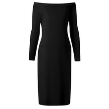 Load image into Gallery viewer, Women's Long Sleeve Off The Shoulder Lady Dress