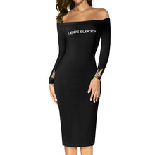 Load image into Gallery viewer, Women's Long Sleeve Off The Shoulder Lady Dress