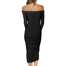 Load image into Gallery viewer, Women's Long Sleeve Off The Shoulder Lady Dress