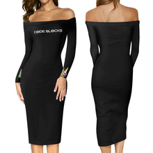 Load image into Gallery viewer, Women's Long Sleeve Off The Shoulder Lady Dress