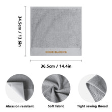 Load image into Gallery viewer, Embroidered Square Towel