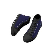 Load image into Gallery viewer, Kid's High Top Canvas Shoes
