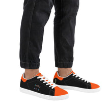 Load image into Gallery viewer, Men's Low Top Leather Sneakers