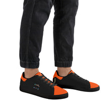 Load image into Gallery viewer, Men's Low Top Leather Sneakers