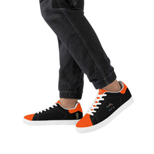 Load image into Gallery viewer, Men's Low Top Leather Sneakers