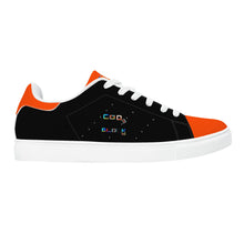 Load image into Gallery viewer, Men's Low Top Leather Sneakers