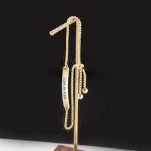 Load image into Gallery viewer, Engraved ID Bar Bracelet