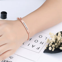 Load image into Gallery viewer, Engraved ID Bar Bracelet
