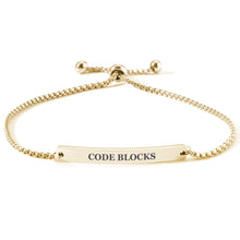 Load image into Gallery viewer, Engraved ID Bar Bracelet