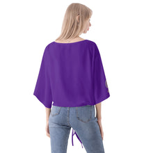 Load image into Gallery viewer, Women‘s’ V-neck Streamers Blouse