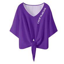 Load image into Gallery viewer, Women‘s’ V-neck Streamers Blouse