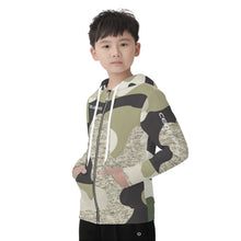 Load image into Gallery viewer, Children ALL Over Print Zip Hoodie