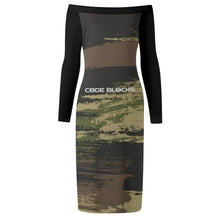 Load image into Gallery viewer, Women's Long Sleeve Off The Shoulder Lady Dress
