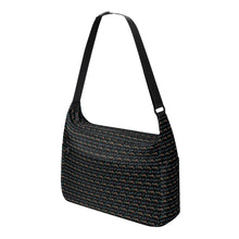 Load image into Gallery viewer, Printed + Embroidered Journey Computer Shoulder Bag