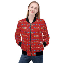 Load image into Gallery viewer, Women's Bomber Jacket
