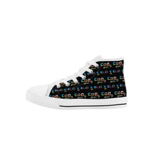 Load image into Gallery viewer, Kid's High Top Canvas Shoes
