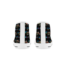 Load image into Gallery viewer, Kid's High Top Canvas Shoes