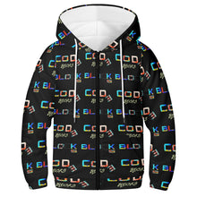 Load image into Gallery viewer, Youth Lightweight Zipper Jumper Sweatshirt Hoodie