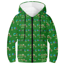 Load image into Gallery viewer, Youth Lightweight Zipper Jumper Sweatshirt Hoodie