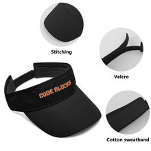 Load image into Gallery viewer, Embroidered Sun Visor Caps
