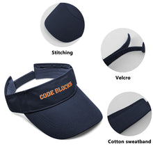 Load image into Gallery viewer, Embroidered Sun Visor Caps