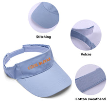 Load image into Gallery viewer, Embroidered Sun Visor Caps