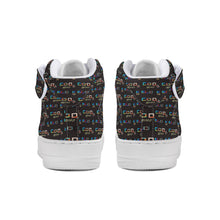 Load image into Gallery viewer, Men's High Top Leather Sneakers