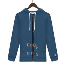 Load image into Gallery viewer, Women's All Over Print Zip Hoodie