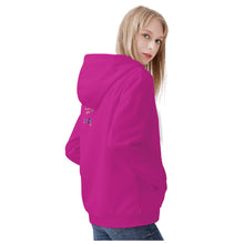 Load image into Gallery viewer, Women's All Over Print Zip Hoodie