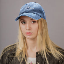 Load image into Gallery viewer, Four Sides Embroidered Denim Baseball Caps
