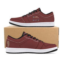 Load image into Gallery viewer, Mens Low Top Leather Sneakers