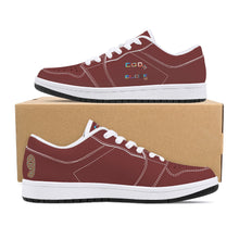 Load image into Gallery viewer, Mens Low Top Leather Sneakers
