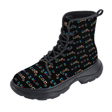 Load image into Gallery viewer, Mens Leather Chunky Boots