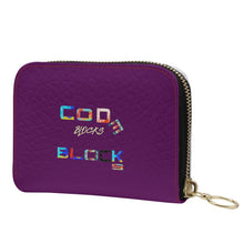 Load image into Gallery viewer, Small Leather Zip Purse