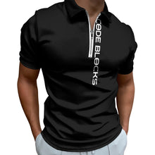 Load image into Gallery viewer, Short sleeve polo shirt