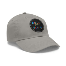 Load image into Gallery viewer, Dad Hat with Leather Patch (Round)