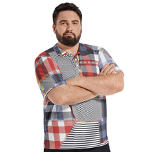Load image into Gallery viewer, Men's All-Over-Print Polo Shirts