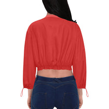Load image into Gallery viewer, Women's Chiffon Cropped Jacket (Model H30)