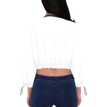 Load image into Gallery viewer, Women's Chiffon Cropped Jacket (Model H30)