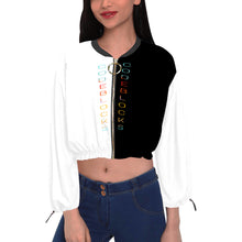 Load image into Gallery viewer, Women's Chiffon Cropped Jacket (Model H30)