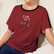 Load image into Gallery viewer, Women's Batwing Sleeve T-Shirt (Model T44)