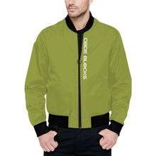 Load image into Gallery viewer, Men's All Over Print Quilted Bomber Jacket(Model H33)