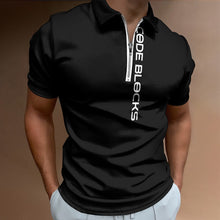 Load image into Gallery viewer, Short sleeve polo shirt