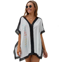Load image into Gallery viewer, Loose Short Sleeve Beach Swim Cover