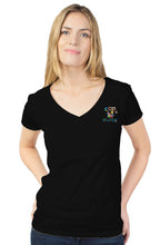 Load image into Gallery viewer, womens tultex v neck