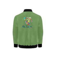 Load image into Gallery viewer, Kids' Bomber Jacket with Pockets (H40)