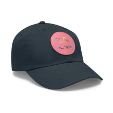 Load image into Gallery viewer, Dad Hat with Leather Patch (Round)